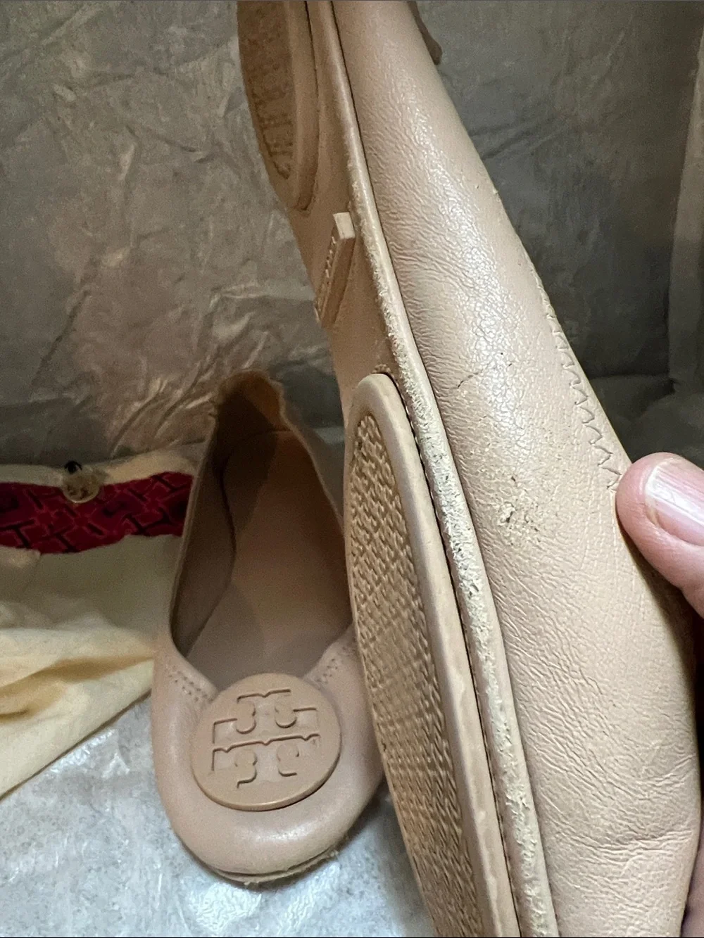 Tory Burch soft leather